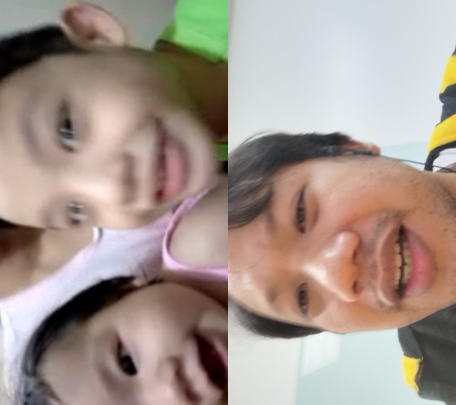 Aug 7 2019 videocall Im always happy and find life whenever im calling my kids. Maxine is respindong to me. She is starting to recognize me. | by dray_ef