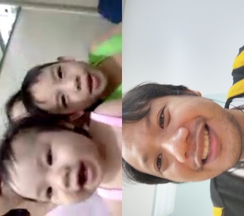 Aug 7 2019 videocall Im always happy and find life whenever im calling my kids. Maxine is respindong to me. She is starting to recognize me. | by dray_ef