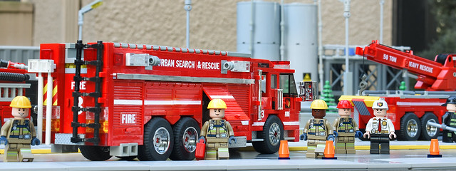 Lego Fire Urban Search and Rescue Task Force 3