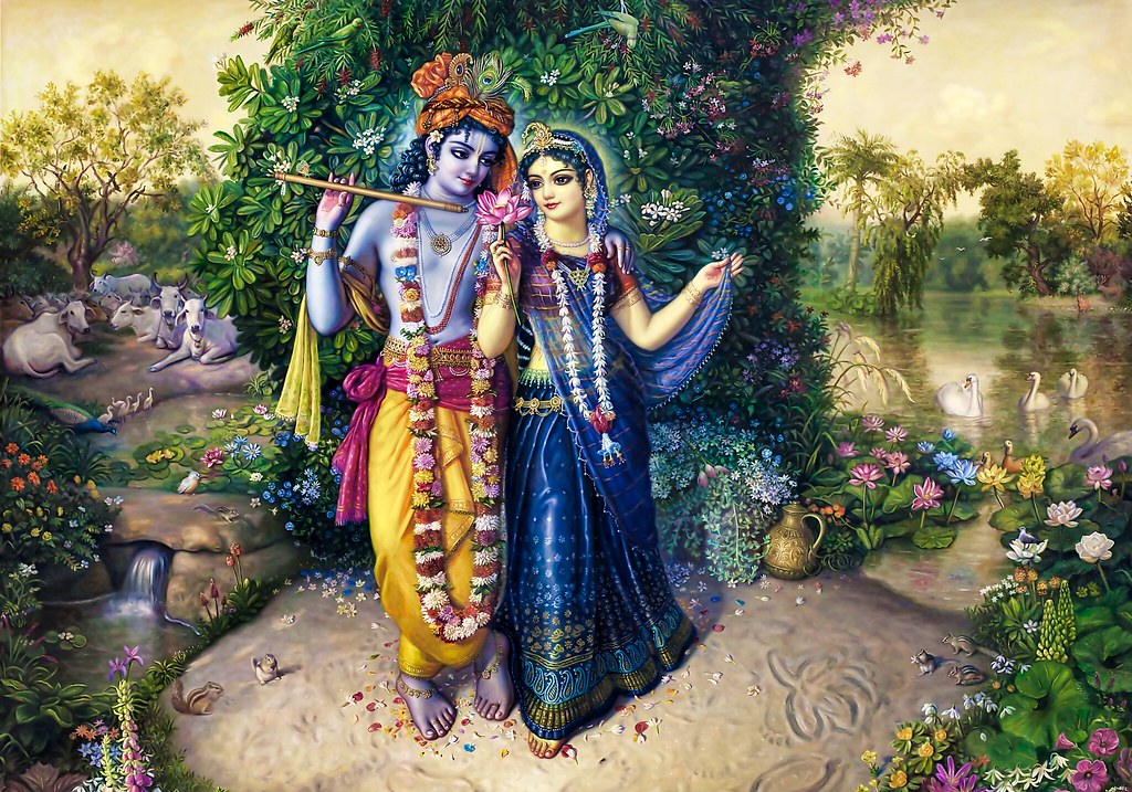 Radha-Madhava - The ever-radiant beings