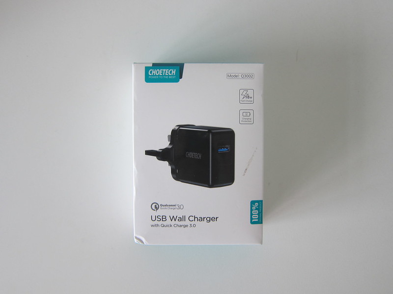 Choetech USB Wall Charger - Box Front