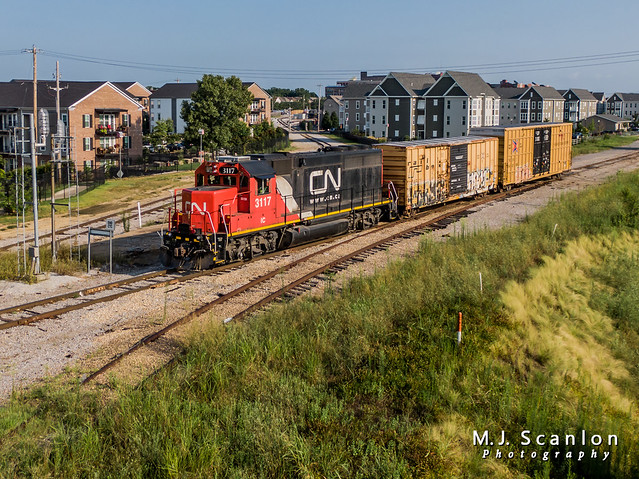 IC 3117 | EMD GP40R | CN Memphis Subdivision