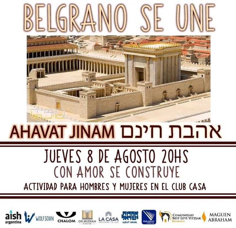 Belgrano se une - Ahavat jinam