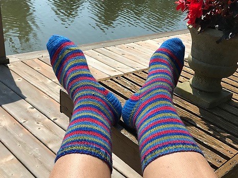 Connie (knitnut246)’s Plain Vanilla Socks by Keri McKiernan