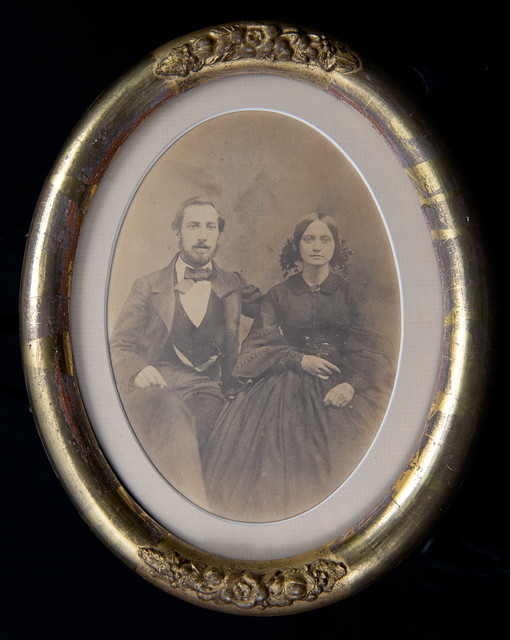 Eliza Dowd Conklin and William Conklin Wedding Picture