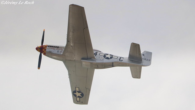 NORTH AMERICAN P-51D MUSTANG ''NOOKY BOOKY IV'' F-AZSB  AU MEETING DE JULLOUVILLE