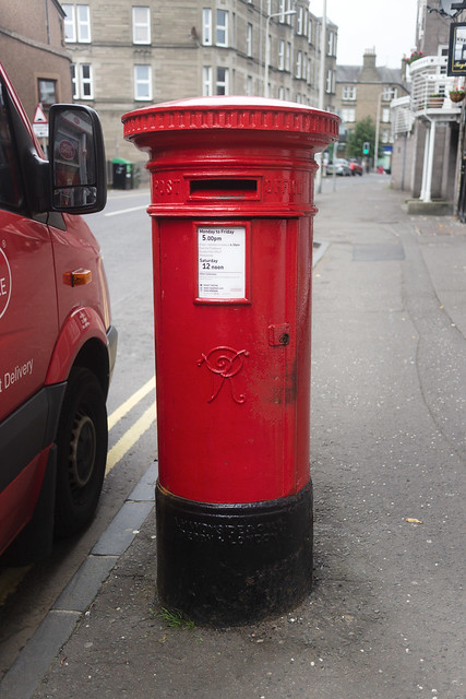 Post Box, Perth Road Post Office, Dundee