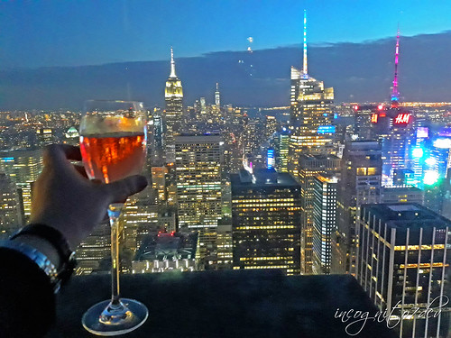 My birthday at Bar SixtyFive on Top of the Rock Rockefelle… | Flickr