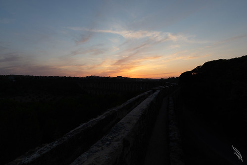 sunset tomar aquedutodospegões portugal carregueiros santarémdistrict