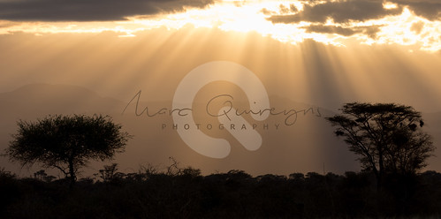 merunationalpark landen merucounty zonsondergang kenia sunset