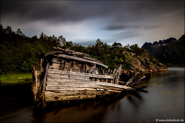 Sildpolltjønna Ship Wreck Lofoten Norway III