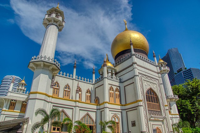 Sultan Mosque in Arab Street area in Singapore