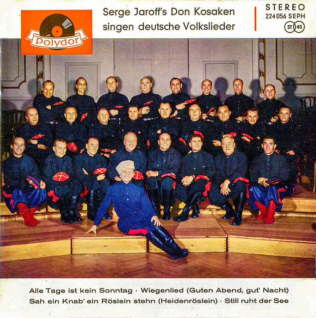 Serge Jaroff's Don Kosaken singen deutsche Volkslieder - Cover