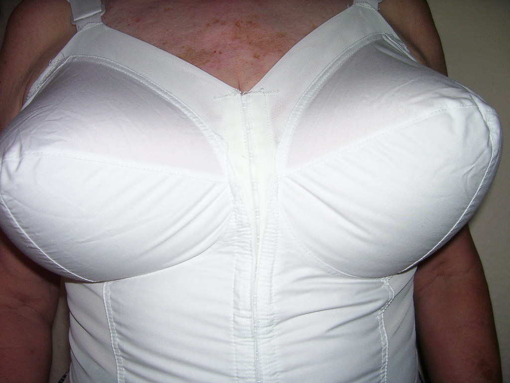 100_6043, My new long line bra which is like a bullet bra a…