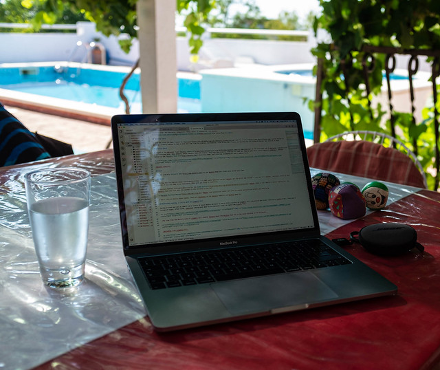 WFP (working from the Pool)