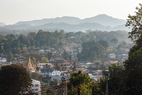 burma kalaw myanmar landscape