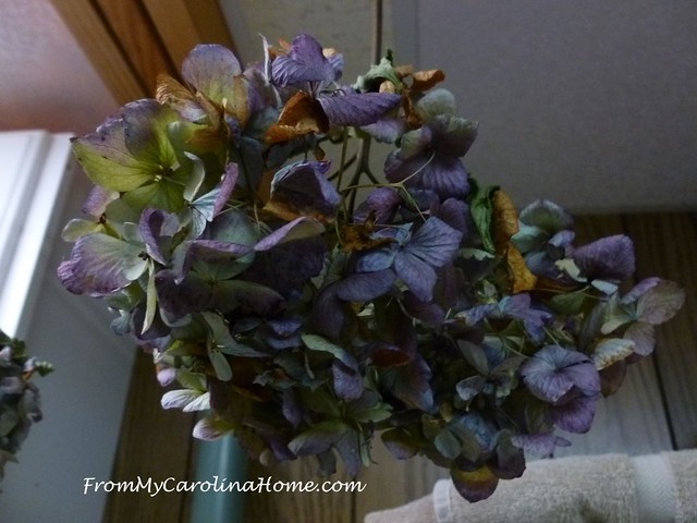 Drying Flowers at FromMyCarolinaHome.com
