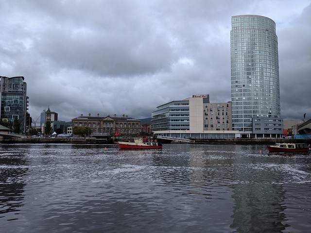 Belfast viewed from east shore of Lagan River