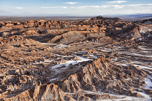 america latinamerica chile atacama desert valley valleyofthemoon valledelaluna mirador nature arid sunset barren landscape