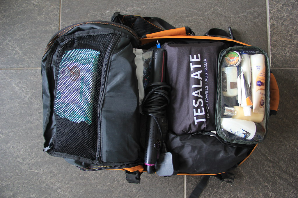 Travelling with carry-on only for a 10-day trip. Everything fitted inside my Cabin Zero 28L backpack