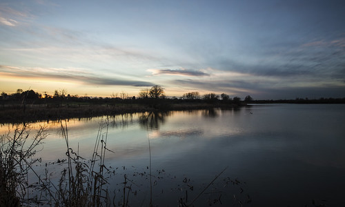canon6d sunset landscape lake water reflections nature outdoors outside sky clouds uk cambridgeshire