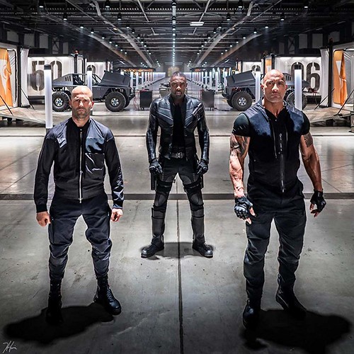 Hobbs & Shaw - Backstage - Jason Statham, Idris Elba, Dwayne Johnson
