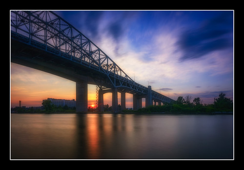 2019 canal canon5dmarkiv hamilton liftbridge sky skywaybridge sunset ontario canada imga7359e longexposure