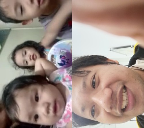 Aug 13 2019 videocall. Buti natwagn ko cla khit ngbanta ang misis ko n puputulin nia communication ko sa mga anak ko dhil nhingi ako resibo ng mga pinamili nia sa sustento n bngay ko | by dray_ef