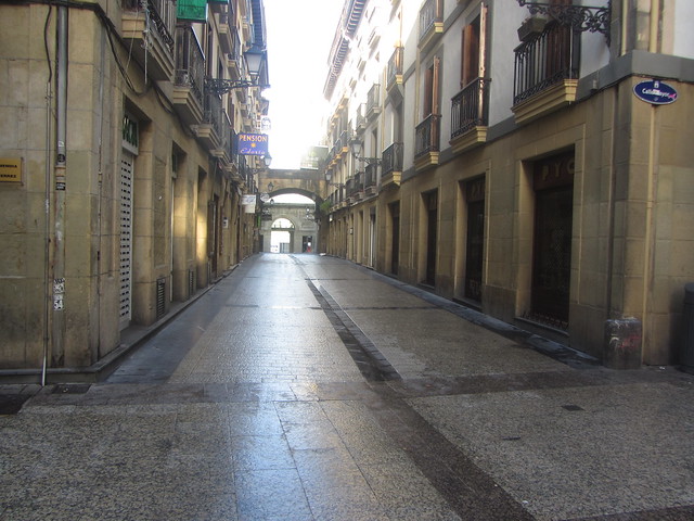 Before the city wakes. Calle  Puerto, San Sebastian, Donostia, Basque  Country,  Spain