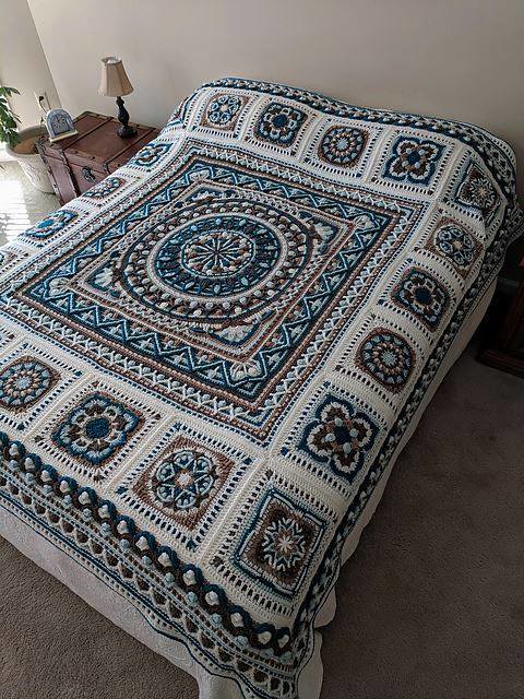 pattern shop crochet blanket 1