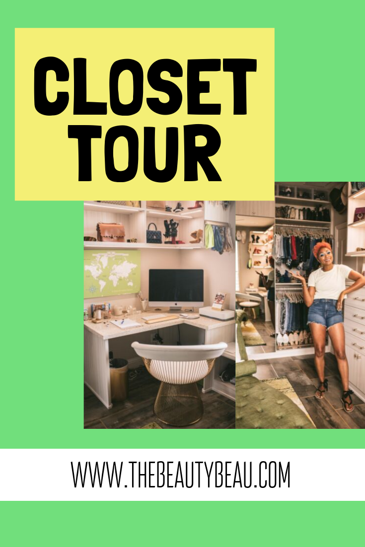 blogger closet tour
