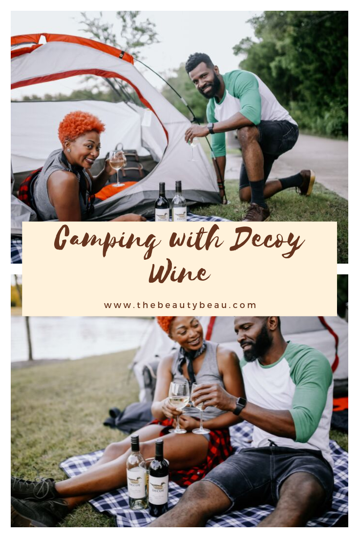 Camping with Decoy Wine