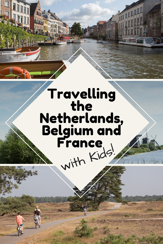 Itinerary for visiting the Netherlands, Belgium and France with three kids.
