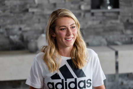 Mikaela Shiffrin a Adidas