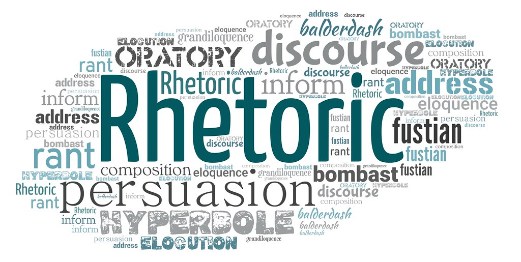 Rhetoric | A word cloud featuring "Rhetoric". This is licens… | Flickr