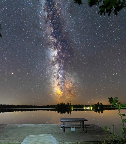 milkyway milky way lake water sky stars night nightscape landscape starscape starry nature canada picnic ontario