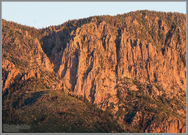 Morning Light On Pine Valley Mountain