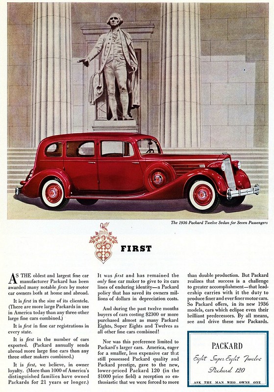 1936 Packard Twelve Sedan