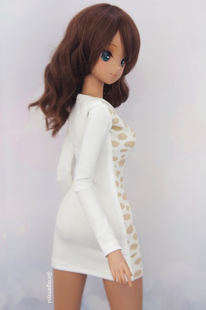 New item in my Etsy-shop: jersey leopard dress for dollfie dream, bjd and smart doll 💟 As the dress is made of knit fabric it will stretch some to fit other bust sizes 👗 link in my profile ❤️ #smartdolls #smartdoll #smartdolls
