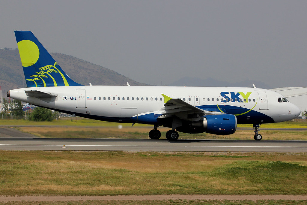 CC-AHE | Airbus A319-111 | Sky Airline