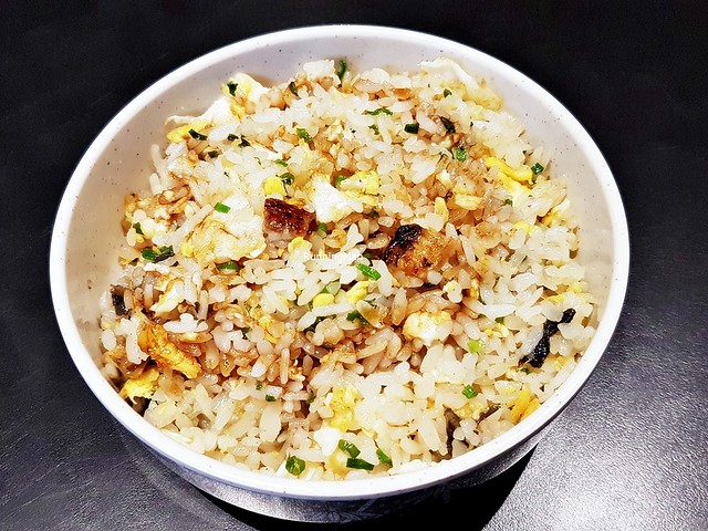 Unagi Chahan / Grilled Fresh Water Eel Fried Rice