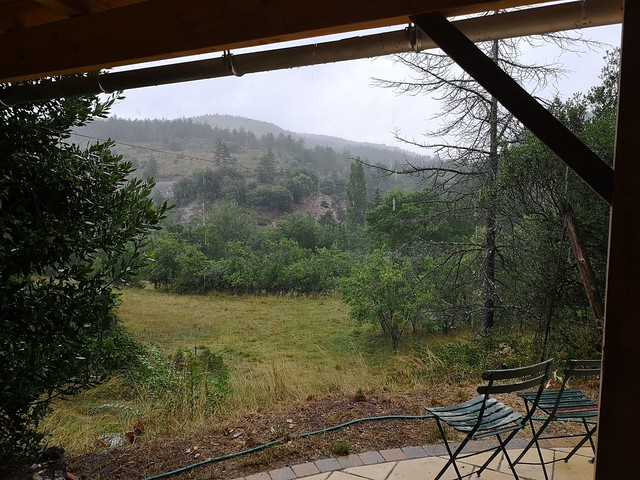 Rain storm, Pebrieres
