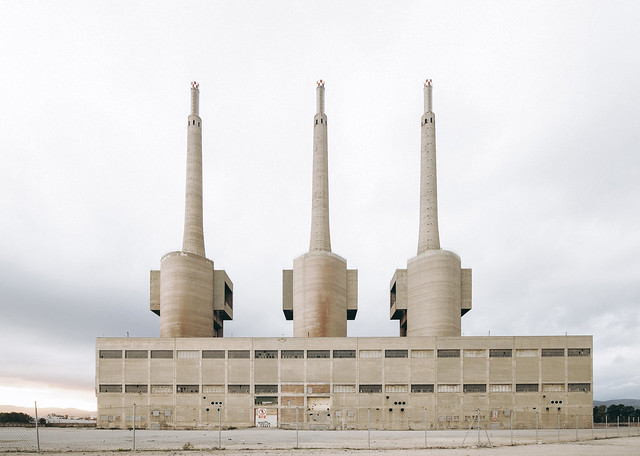 Sant Adrià Thermal Power Station, Barcelona, Spain.