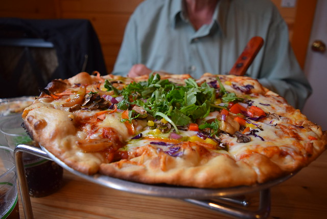 Dirty Hippy with Marinara sauce - Panorama Pizza Pub - Denali Perch Resort