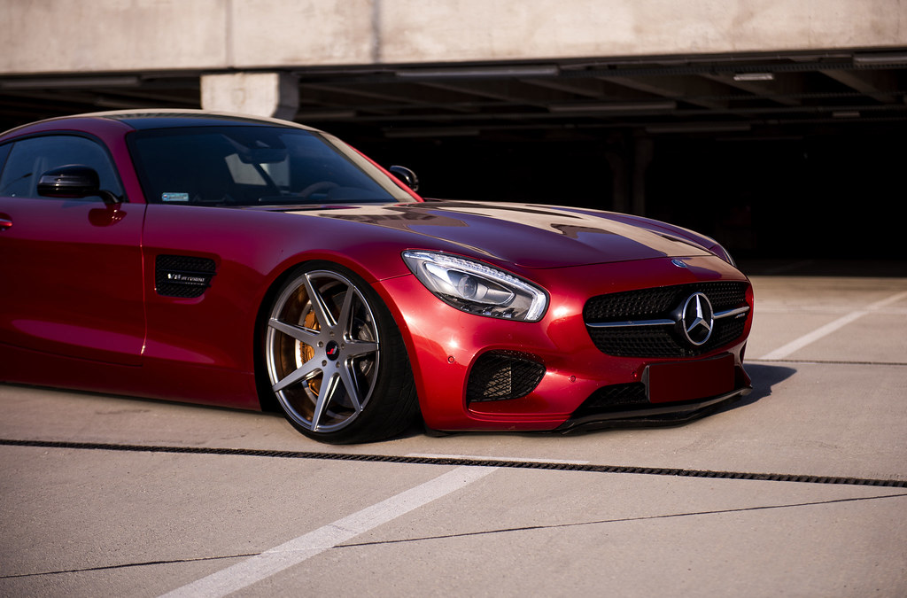Hyper Black Gts R Rims 3 | Mercedes AMG GTS | JR20 Hyper Black 20