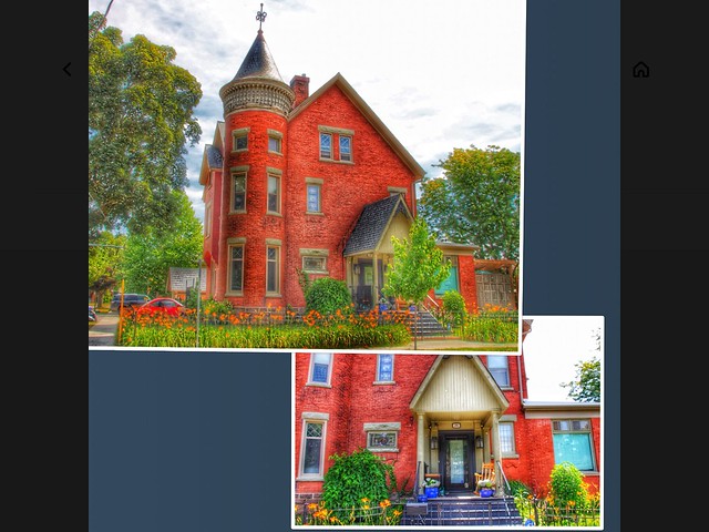 Brantford Ontario - Brant Street - Tower House  - Victorian Architecture