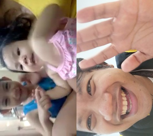 August 17 2019 videocall sa mga bata. Mga anak. Lagi ako ngaalala tuwing umaga n indi ko kau mkausap pero buti tuwing makausap kau. Napapanatag n c papa. Mahal n mahal ko kau mikoy misha at maxin | by dray_ef