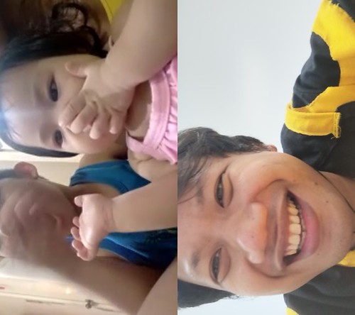 August 17 2019 videocall sa mga bata. Mga anak. Lagi ako ngaalala tuwing umaga n indi ko kau mkausap pero buti tuwing makausap kau. Napapanatag n c papa. Mahal n mahal ko kau mikoy misha at maxin | by dray_ef