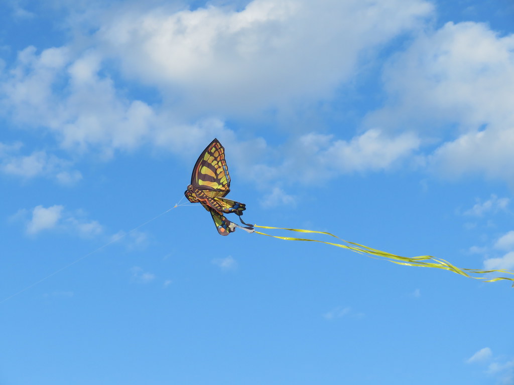 More than one way to fly a kite.