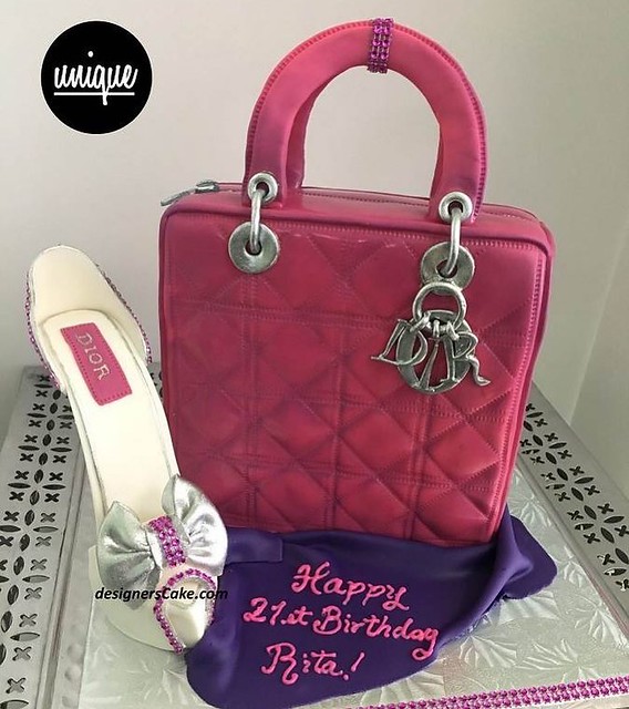Handbag Cake by Designer's Cake